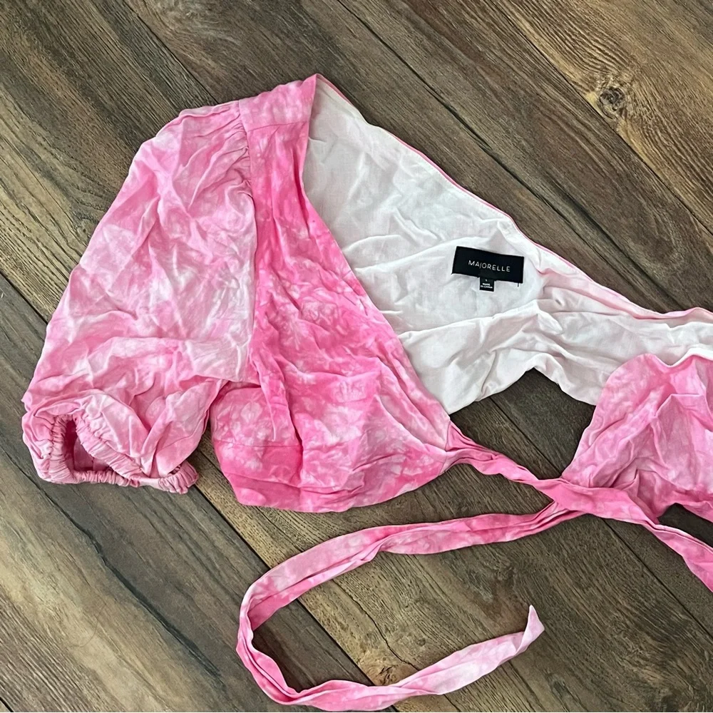 Alyssa Top in Pink Tie Dye // MAJORELLE - Picture 4 of 5